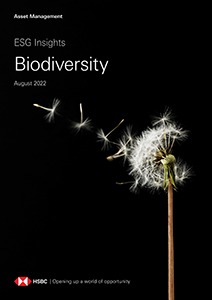 La dégradation de la biodiversité est un défi mondial immédiat auquel nous sommes confrontés en tant qu'investisseurs, mais pas seulement.
